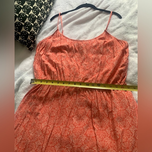 Old Navy Orange Shells Print Cami Dress Women's Size XL - Picture 9 of 13